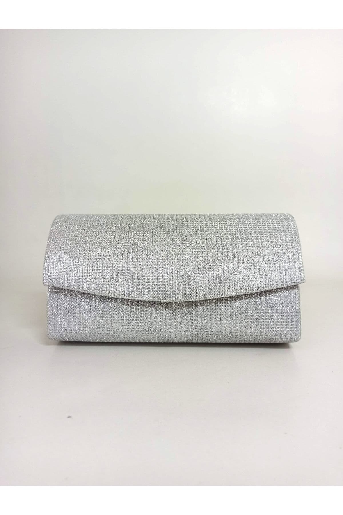 کیف مجلسی زنانه dizaynbag مینی نقرهای پولکی کیف مجلسی زنانه dizaynbag مینی نقرهای پولکی