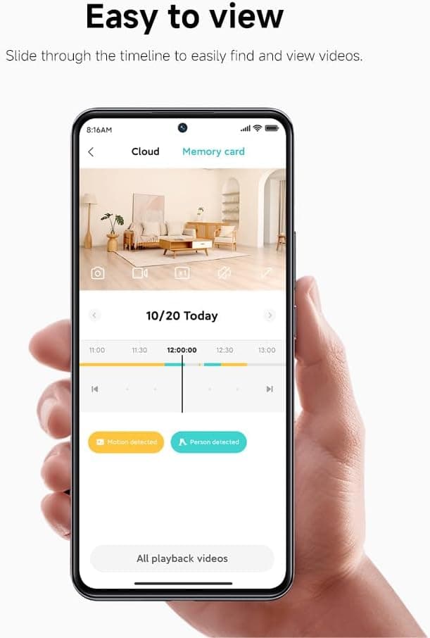 دوربین امنیتی داخلی Xiaomi مدل C301 با وضوح 2K 3MP و Wi-Fi برای Mi Home App دوربین امنیتی داخلی Xiaomi مدل C301 با وضوح 2K 3MP و Wi-Fi برای Mi Home App