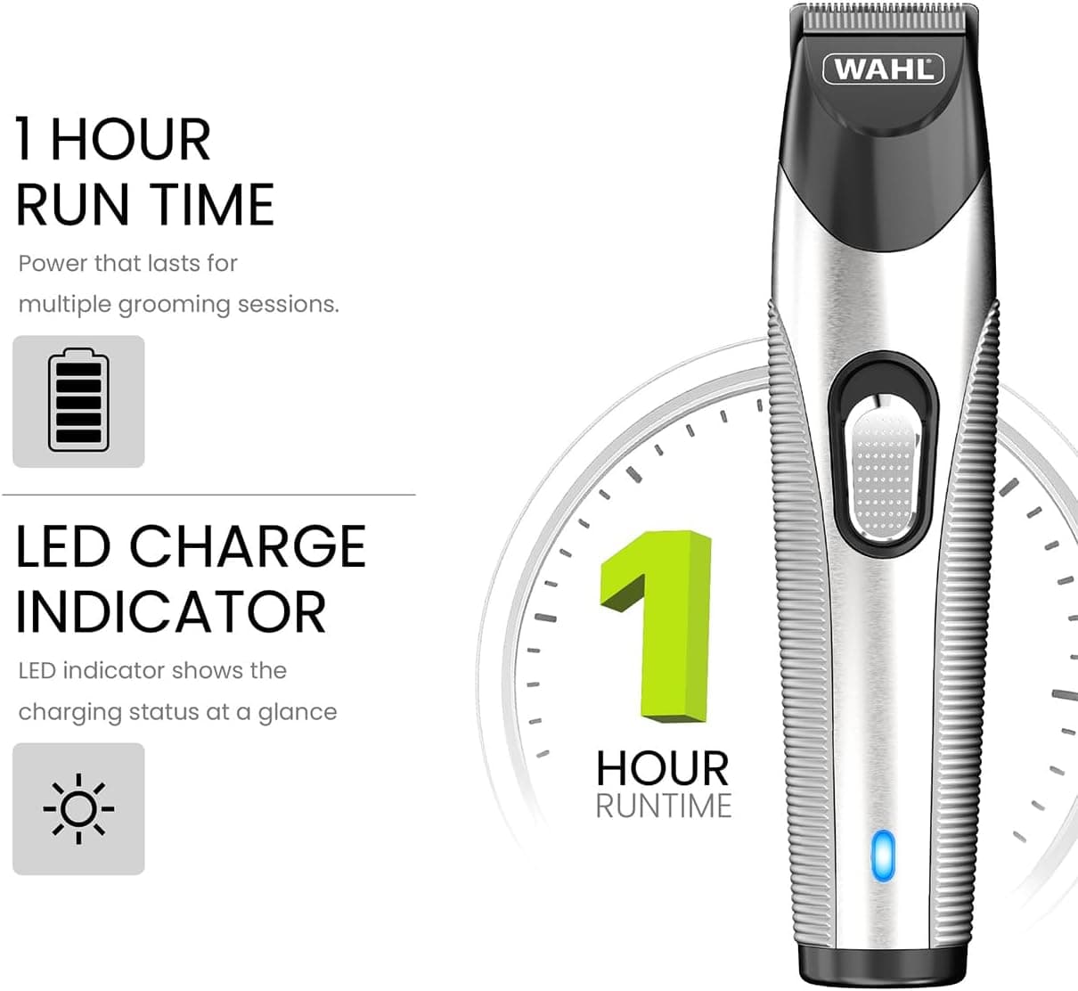 ماشین اصلاح ریش مردانه Wahl شارژی بیسیم 13 طول برش 0.5-11 mm مدل 09891-017 ماشین اصلاح ریش مردانه Wahl شارژی بیسیم 13 طول برش 0.5-11 mm مدل 09891-017