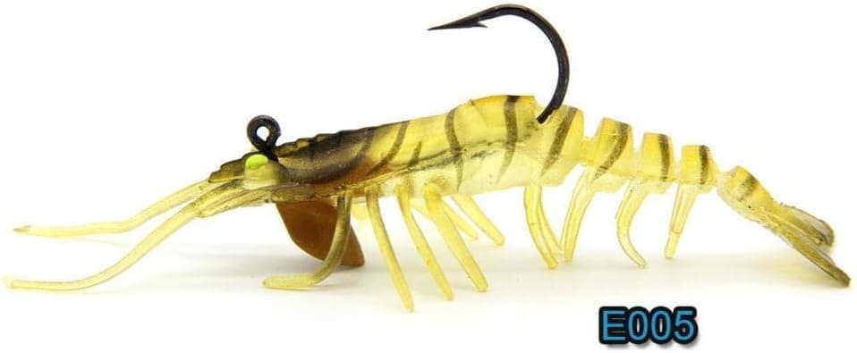 طعمه سیلیکونی میگو Pandora Caridina 7,6cm 6,5gr مدل E005 طعمه سیلیکونی میگو Pandora Caridina 7,6cm 6,5gr مدل E005