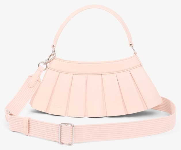 کیف دوشی زنانه Lacoste چرمی صورتی روشن مدل H Lenglen کیف دوشی زنانه Lacoste چرمی صورتی روشن مدل H Lenglen