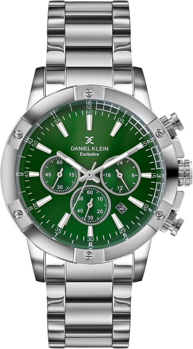 ساعت مچی مردانه Daniel Klein صفحه سبز آنالوگ مدل DK.1.14095-7 ساعت مچی مردانه Daniel Klein صفحه سبز آنالوگ مدل DK.1.14095-7