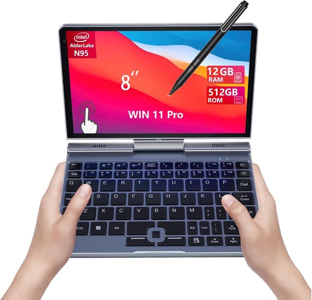 لپتاپ KOOFORWAY ۲ در ۱ ۸ اینچی لمسی N100/N150 رم 12GB 512GB SSD لپتاپ KOOFORWAY ۲ در ۱ ۸ اینچی لمسی N100/N150 رم 12GB 512GB SSD