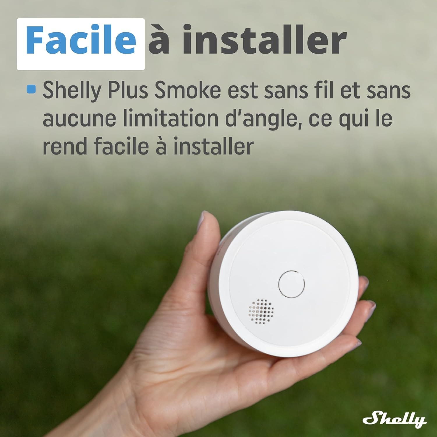 آشکارساز دود هوشمند Shelly Plus با Wi-Fi و Bluetooth، سازگار با Alexa و Google Home، هشدار صوتی و نوری آشکارساز دود هوشمند Shelly Plus با Wi-Fi و Bluetooth، سازگار با Alexa و Google Home، هشدار صوتی و نوری
