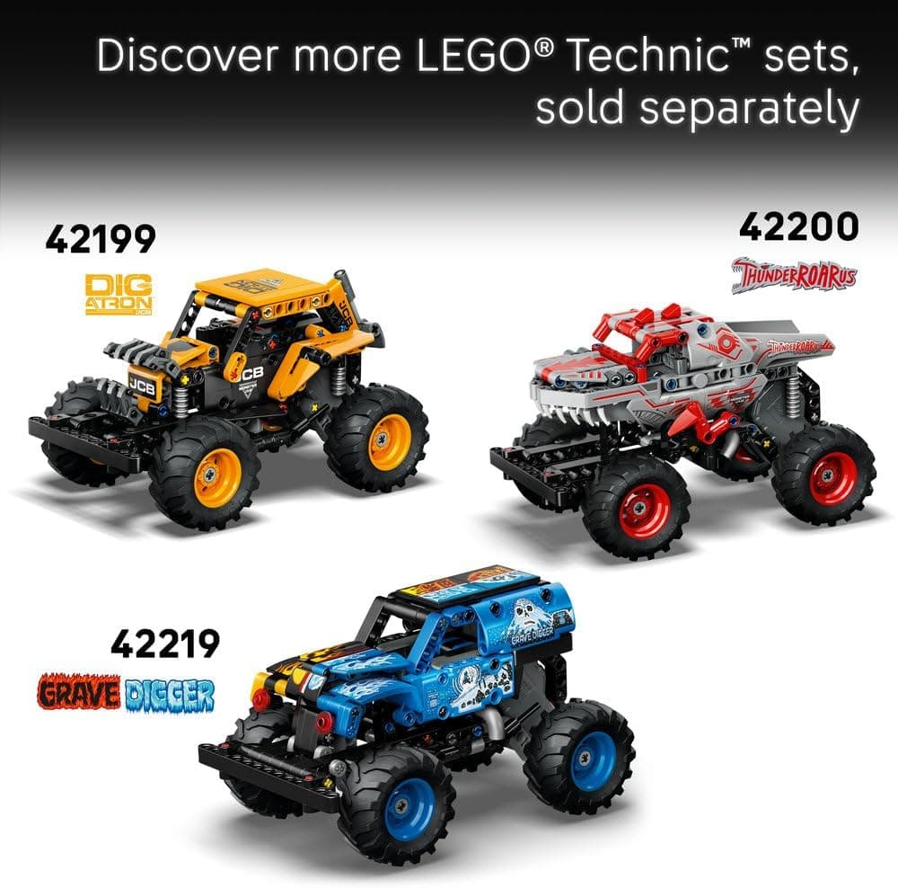 لگو Technic Monster Jam Sparkle Smash با قابلیت Pull-Back مدل 42220 لگو Technic Monster Jam Sparkle Smash با قابلیت Pull-Back مدل 42220