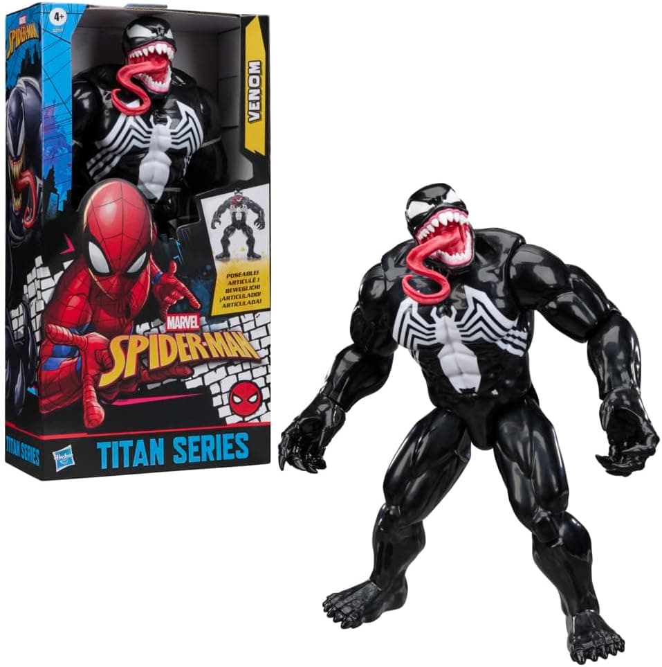 فیگور اکشن Marvel Spider-Man سری Titan مدل Venom Deluxe فیگور اکشن Marvel Spider-Man سری Titan مدل Venom Deluxe