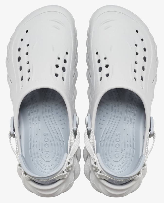 دمپایی یونیسکس Crocs خاکستری مدل Echo دمپایی یونیسکس Crocs خاکستری مدل Echo