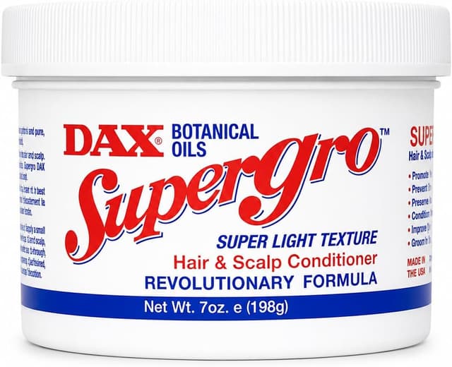 روغن مراقبت و تقویت مو DAX Supergro 198 gr بسته 1 روغن مراقبت و تقویت مو DAX Supergro 198 gr بسته 1