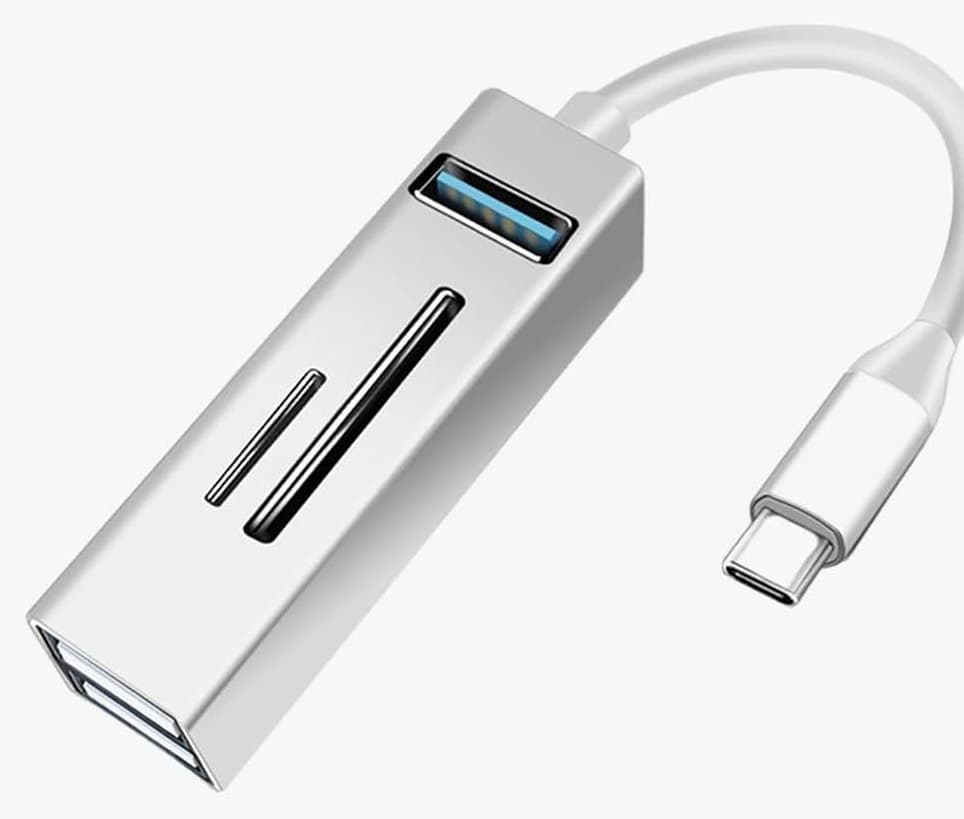هاب مبدل Type-C به USB 4 پورت BADATrend هاب مبدل Type-C به USB 4 پورت BADATrend