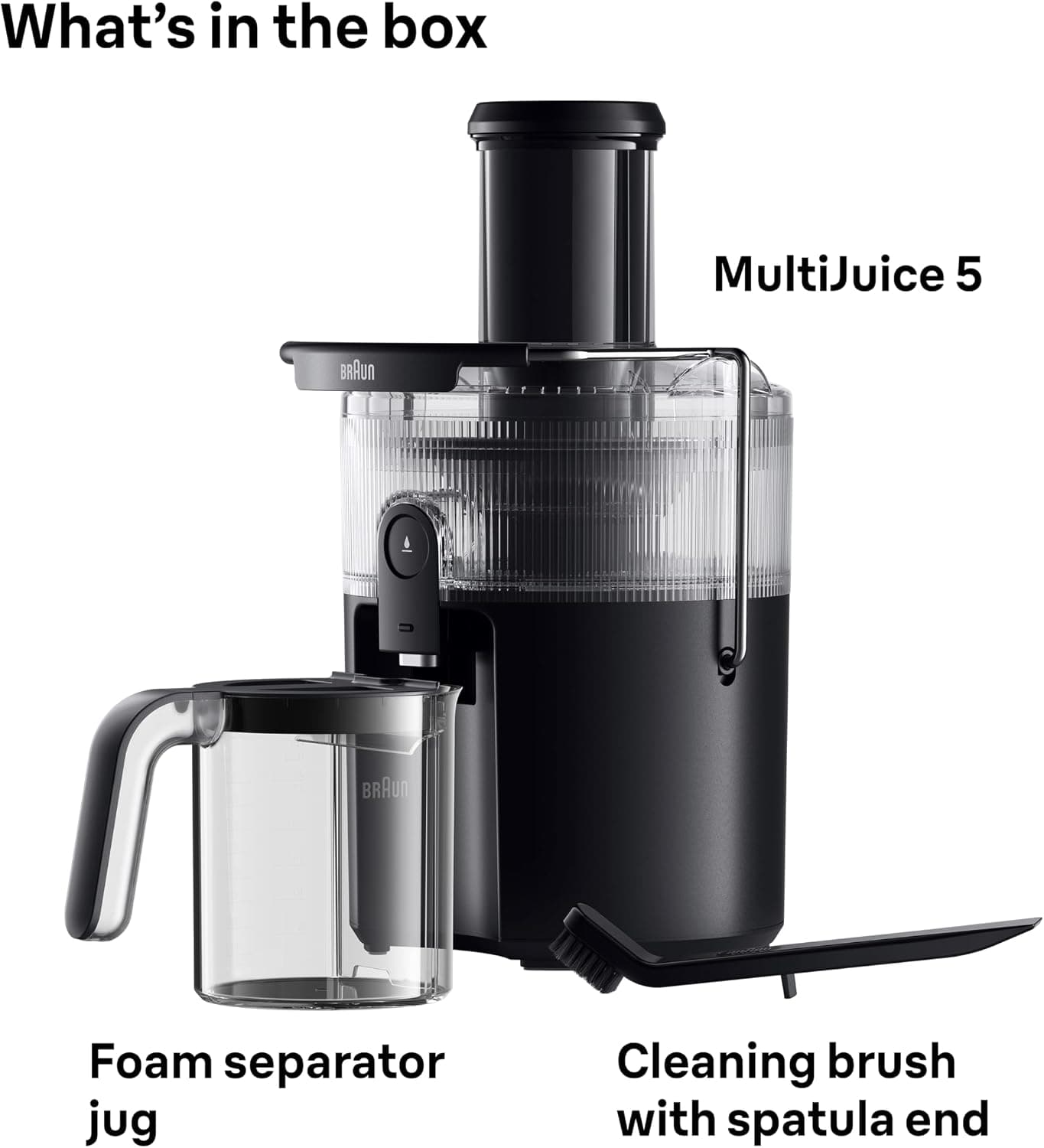 آبمیوهگیری Braun MultiJuice 5 سانتریفیوژ با فناوری ColdXtract مدل SJ5000 آبمیوهگیری Braun MultiJuice 5 سانتریفیوژ با فناوری ColdXtract مدل SJ5000