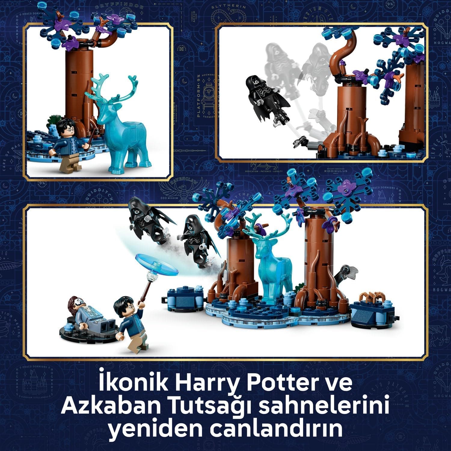لگو Harry Potter جنگل ممنوعه Expecto Patronum مدل 76475 لگو Harry Potter جنگل ممنوعه Expecto Patronum مدل 76475