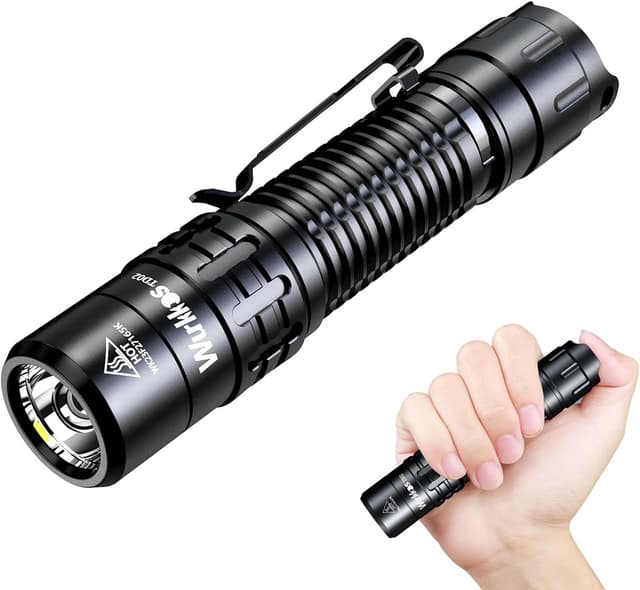چراغقوه جیبی Wurkkos مدل TD02 با LED Luminus SST40، 2000 لومن چراغقوه جیبی Wurkkos مدل TD02 با LED Luminus SST40، 2000 لومن