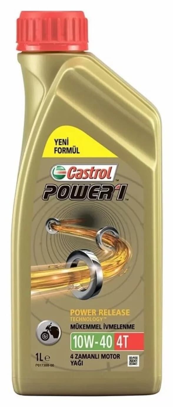روغن موتور موتورسیکلت Castrol مدل Power 1 4T 10W-40 1 لیتر روغن موتور موتورسیکلت Castrol مدل Power 1 4T 10W-40 1 لیتر