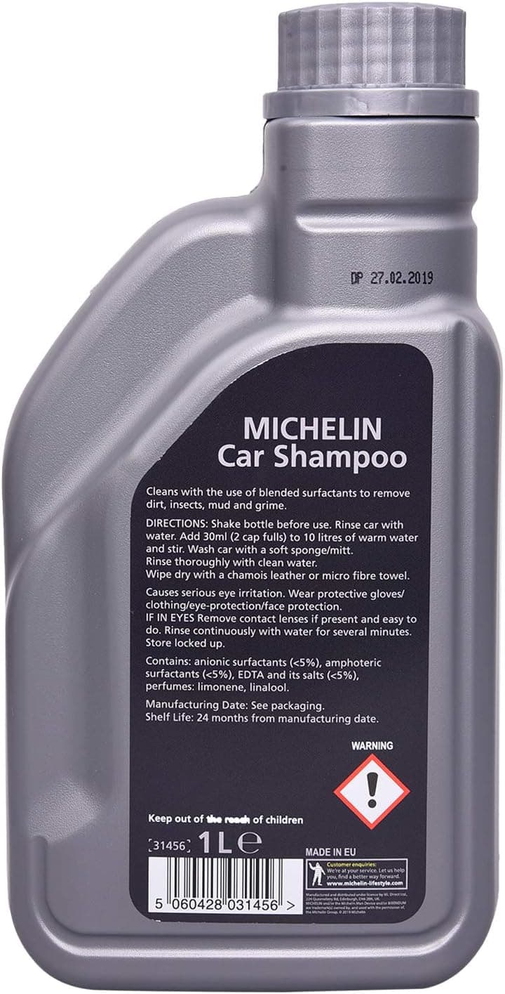 شامپو خودرو MICHELIN با رایحه پرتقال، سوپرکنسانتره 1Litre، 30 شستوشو مدل MC31456 شامپو خودرو MICHELIN با رایحه پرتقال، سوپرکنسانتره 1Litre، 30 شستوشو مدل MC31456