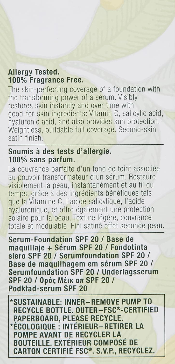 فاندیشن زنانه Clinique Even Better Clinical Serum Foundation SPF 20 شنی CN 90 1 oz فاندیشن زنانه Clinique Even Better Clinical Serum Foundation SPF 20 شنی CN 90 1 oz