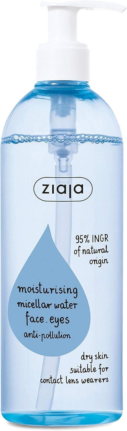 آب پاککننده میسلار Ziaja مرطوبکننده 390 ml آب پاککننده میسلار Ziaja مرطوبکننده 390 ml