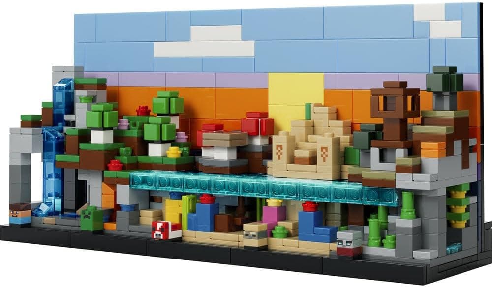 لگو مدل Minecraft Mini Biomes 21589 لگو مدل Minecraft Mini Biomes 21589