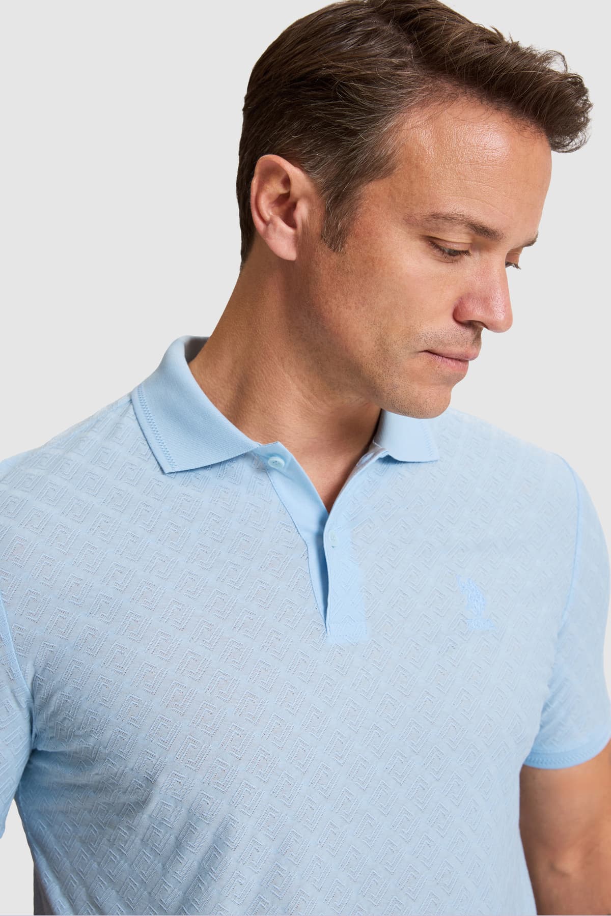 تیشرت مردانه U.S. Polo Assn. آبی فیت معمولی یقه پولو مدل 50322563-VR036 تیشرت مردانه U.S. Polo Assn. آبی فیت معمولی یقه پولو مدل 50322563-VR036