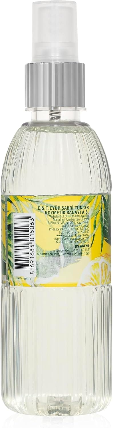 کلونیا لیمویی کلاسیک اسپری Eyup Sabri Tuncer بطری PET استوانهای 150 ml کلونیا لیمویی کلاسیک اسپری Eyup Sabri Tuncer بطری PET استوانهای 150 ml