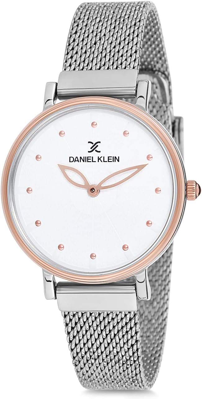 ساعت مچی زنانه Daniel Klein کوارتز عقربهای با بند استیل مدل DK12058-5 ساعت مچی زنانه Daniel Klein کوارتز عقربهای با بند استیل مدل DK12058-5