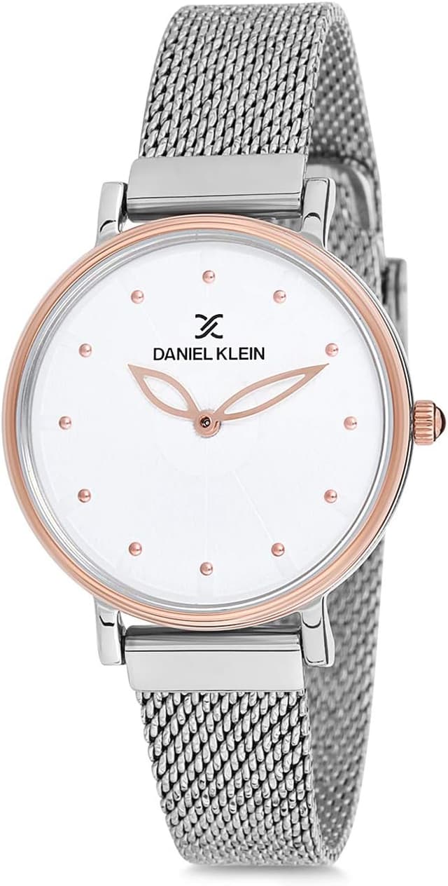 ساعت مچی زنانه Daniel Klein کوارتز عقربهای با بند استیل مدل DK12058-5 ساعت مچی زنانه Daniel Klein کوارتز عقربهای با بند استیل مدل DK12058-5