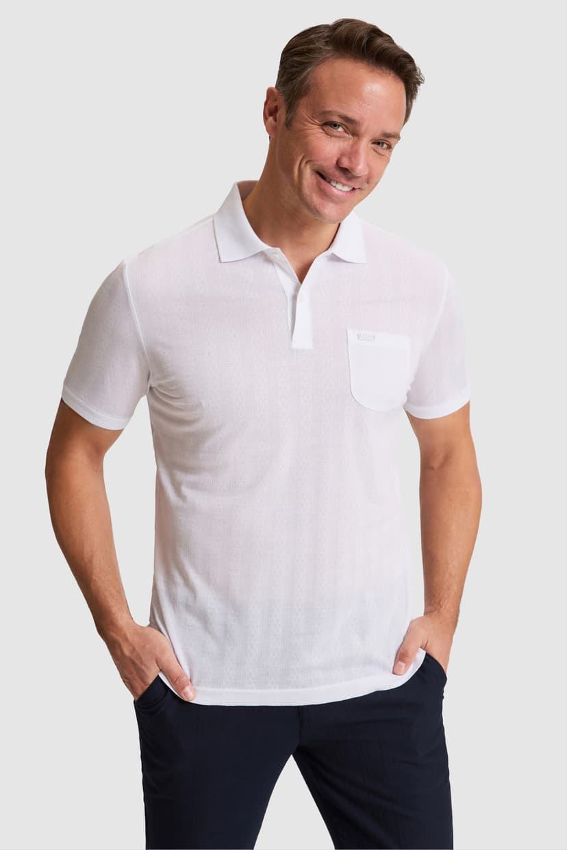 تیشرت مردانه U.S. Polo Assn. سفید فیت معمولی یقه پولو مدل 50322431-VR013 تیشرت مردانه U.S. Polo Assn. سفید فیت معمولی یقه پولو مدل 50322431-VR013