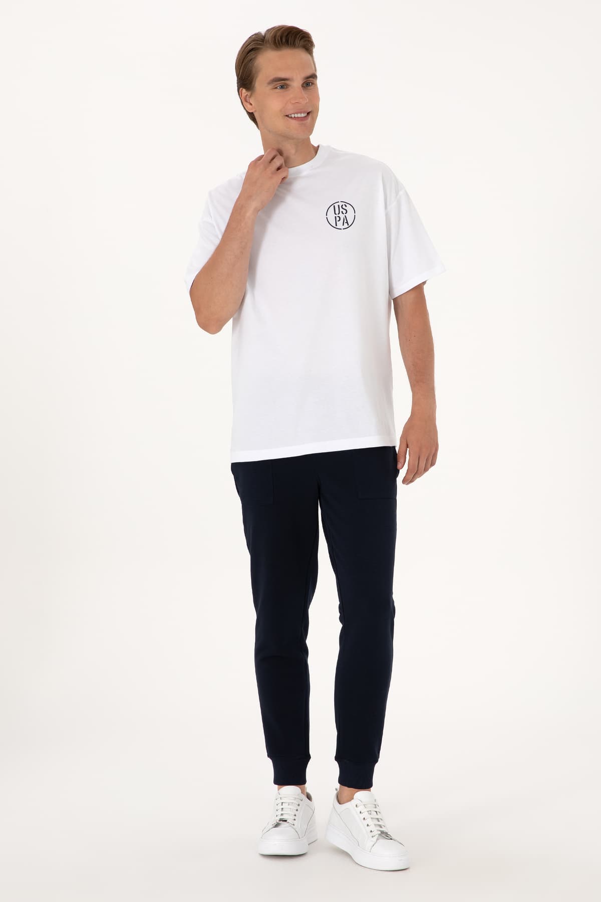 شلوار اسلش مردانه U.S. Polo Assn. سرمهای مدل 50293464-VR033 شلوار اسلش مردانه U.S. Polo Assn. سرمهای مدل 50293464-VR033
