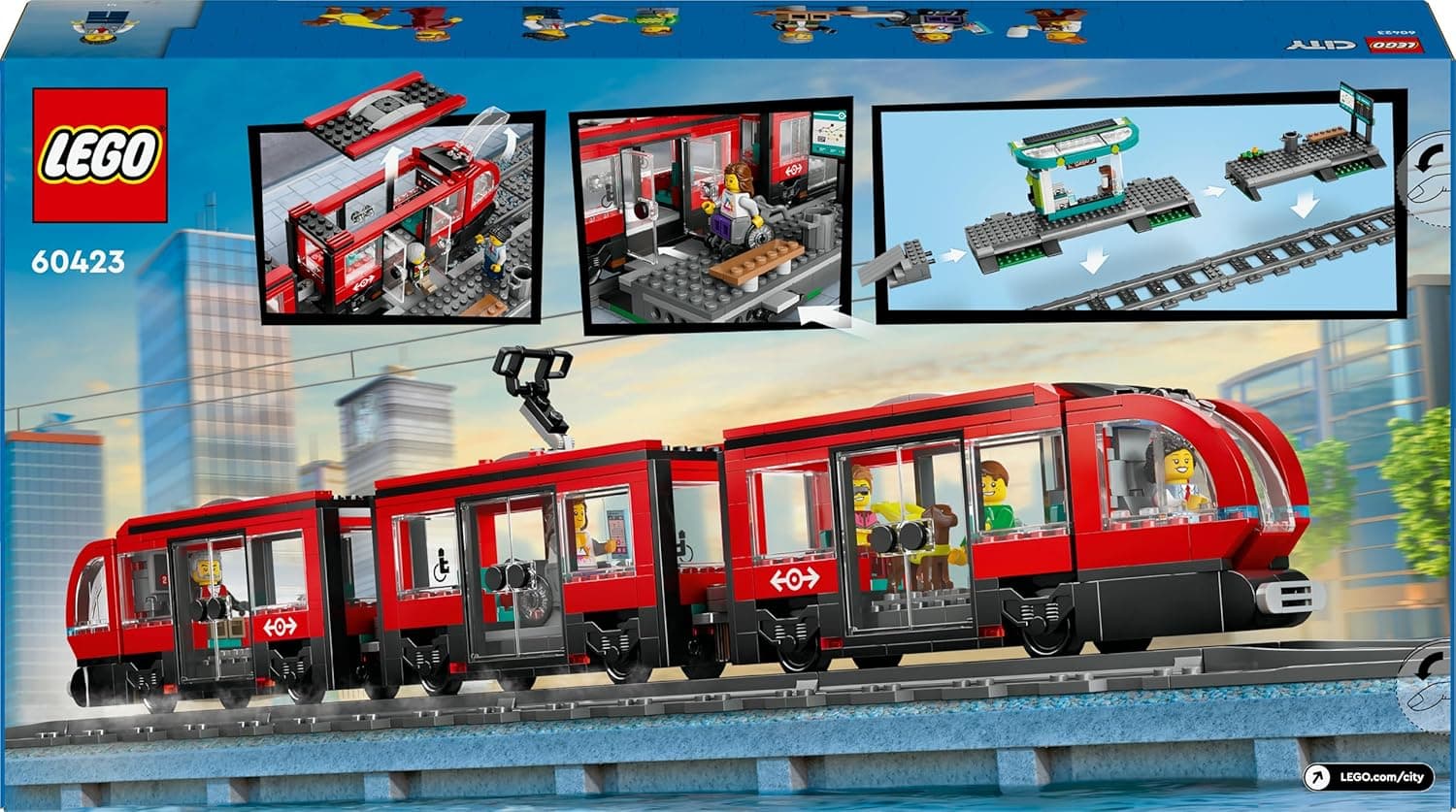 لگو ست مدل City Şehir Merkezi Tramvay İstasyonu 60423 لگو ست مدل City Şehir Merkezi Tramvay İstasyonu 60423