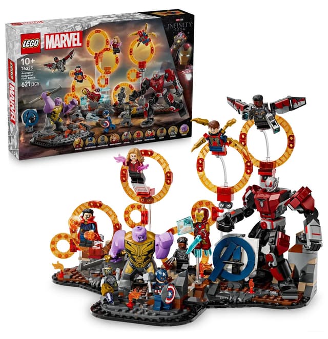 لگو 76323 Marvel Avengers: Endgame Son Savaş 10+ شامل 621 قطعه لگو 76323 Marvel Avengers: Endgame Son Savaş 10+ شامل 621 قطعه