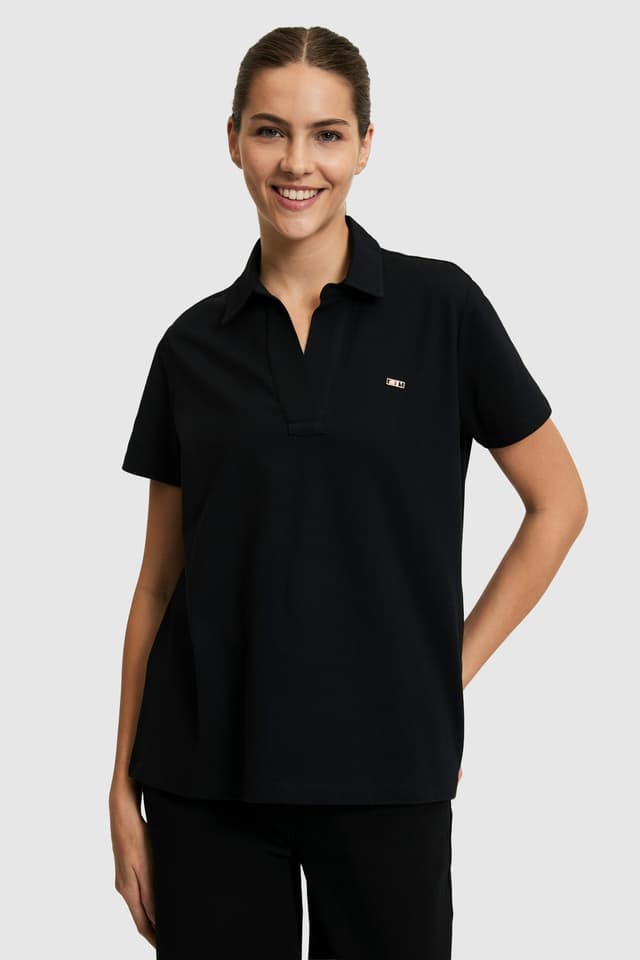 تیشرت زنانه U.S. Polo Assn. مشکی بیسیک مدل 50323447-VR046 تیشرت زنانه U.S. Polo Assn. مشکی بیسیک مدل 50323447-VR046