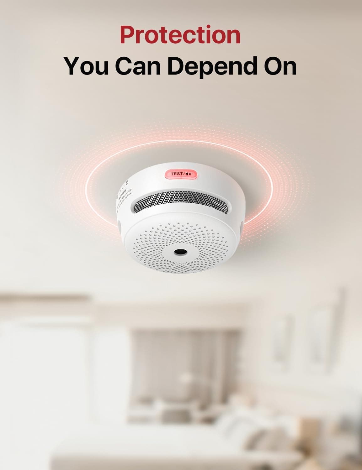 آشکارساز دود مینی X-Sense فوتوالکتریک با باتری ۱۰ ساله مدل XS01 آشکارساز دود مینی X-Sense فوتوالکتریک با باتری ۱۰ ساله مدل XS01
