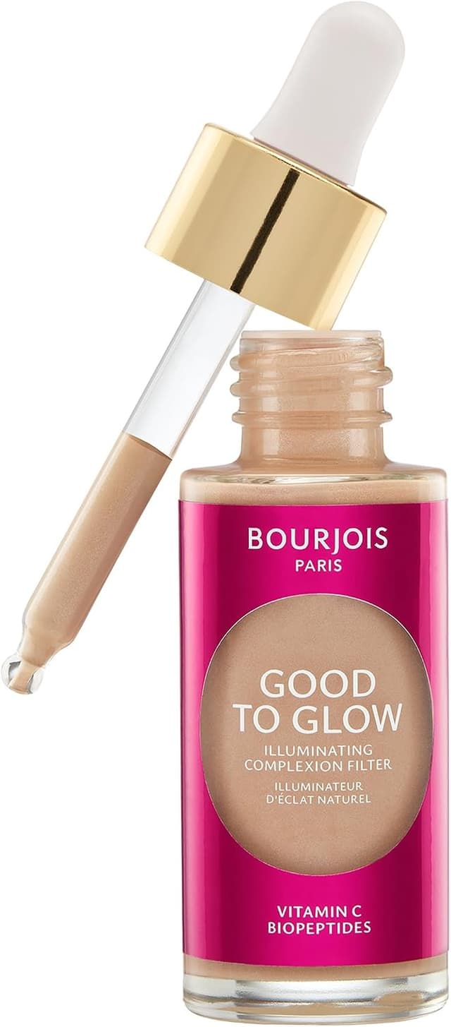 بوستر روشنکننده پوست Bourjois مدل Good to Glow با افکت فیلتر طبیعی، حاوی ویتامین C و بیوپپتید 003 حجم 30ml بوستر روشنکننده پوست Bourjois مدل Good to Glow با افکت فیلتر طبیعی، حاوی ویتامین C و بیوپپتید 003 حجم 30ml