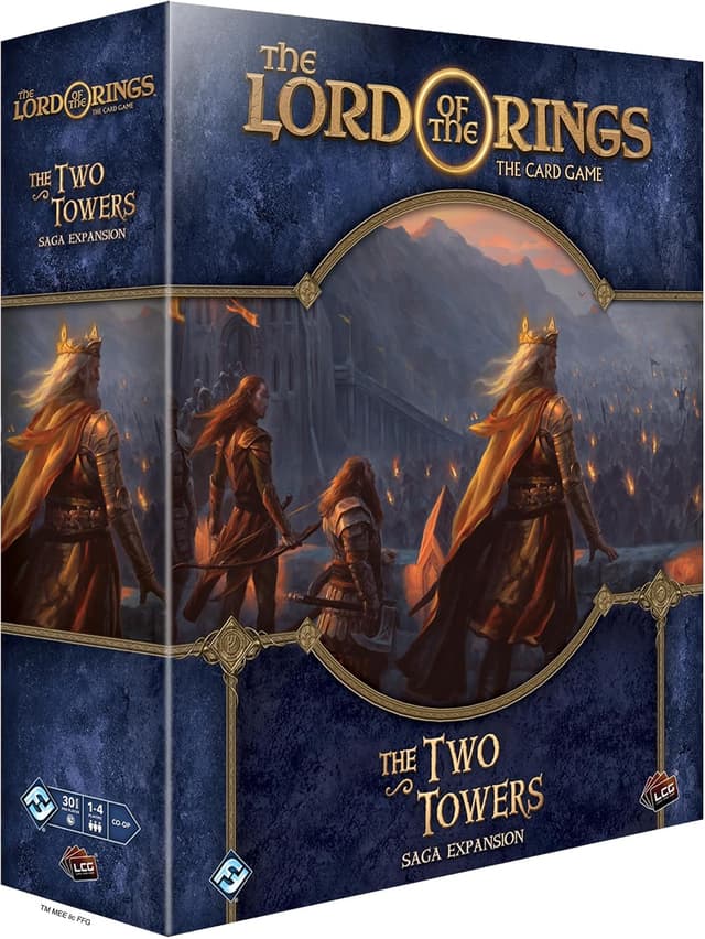 بازی کارتی الحاقی ارباب حلقهها: دو برج SAGA Asmodee، 1-4 بازیکن، 14+، 30-90 دقیقه بازی کارتی الحاقی ارباب حلقهها: دو برج SAGA Asmodee، 1-4 بازیکن، 14+، 30-90 دقیقه