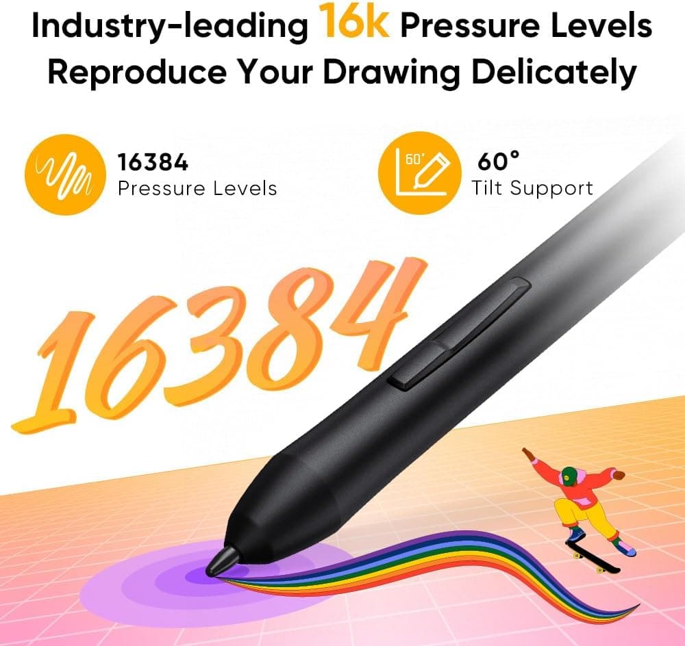 تبلت طراحی گرافیکی XP-Pen قلم بدون باتری 16384 سطح فشار مدل Deco 640 تبلت طراحی گرافیکی XP-Pen قلم بدون باتری 16384 سطح فشار مدل Deco 640