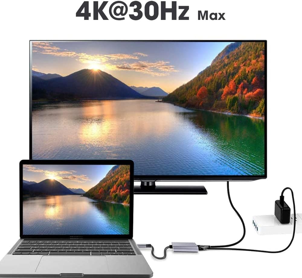 آداپتور USB coverzone Type-c 3in1 با HDMI 4K و USB 3.0 سازگار با لپتاپ و Macbook مدل TC-23 آداپتور USB coverzone Type-c 3in1 با HDMI 4K و USB 3.0 سازگار با لپتاپ و Macbook مدل TC-23