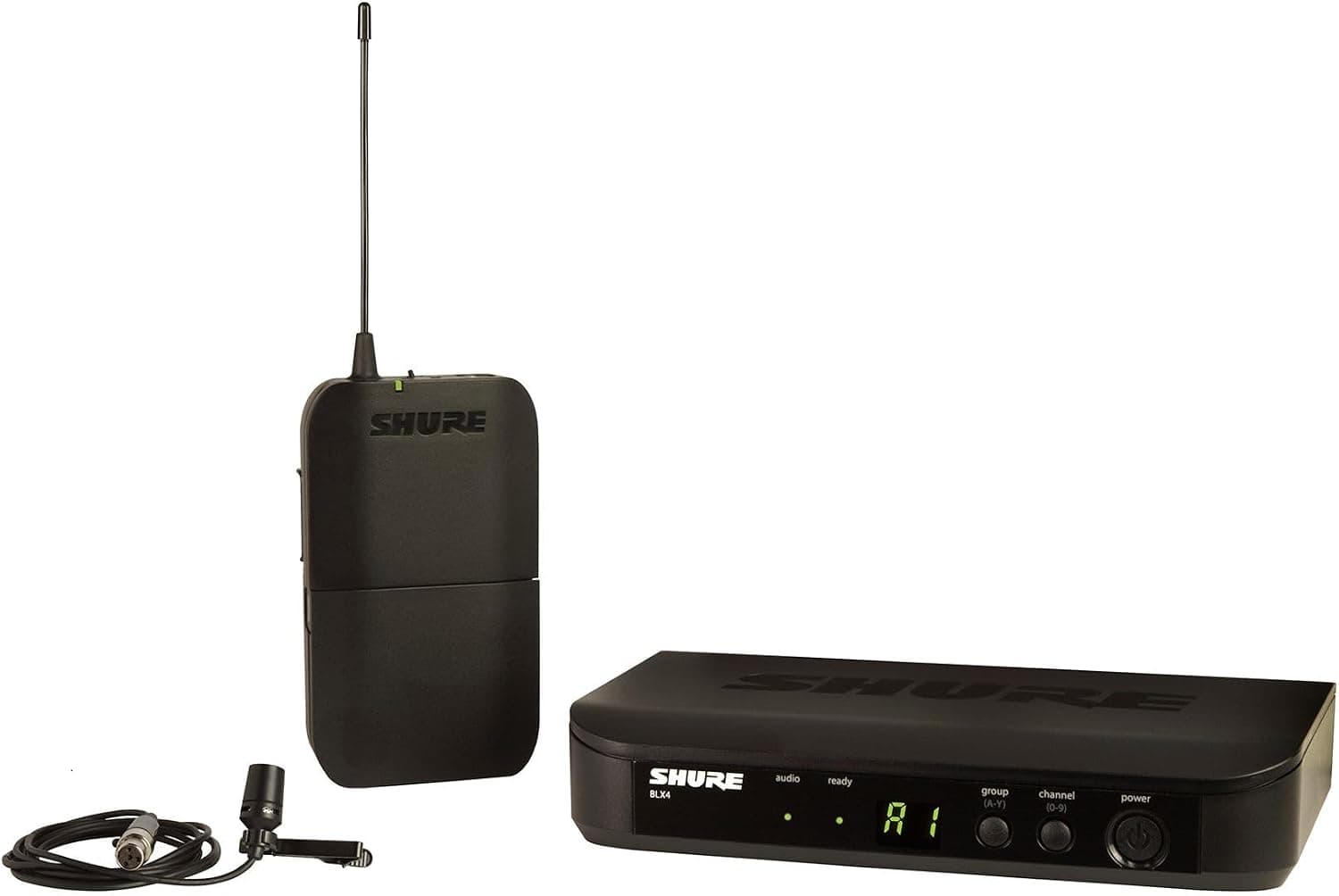 سیستم میکروفون هدست بیسیم Shure کاردیوئید مدل BLX14/PGA31 مشکی سیستم میکروفون هدست بیسیم Shure کاردیوئید مدل BLX14/PGA31 مشکی
