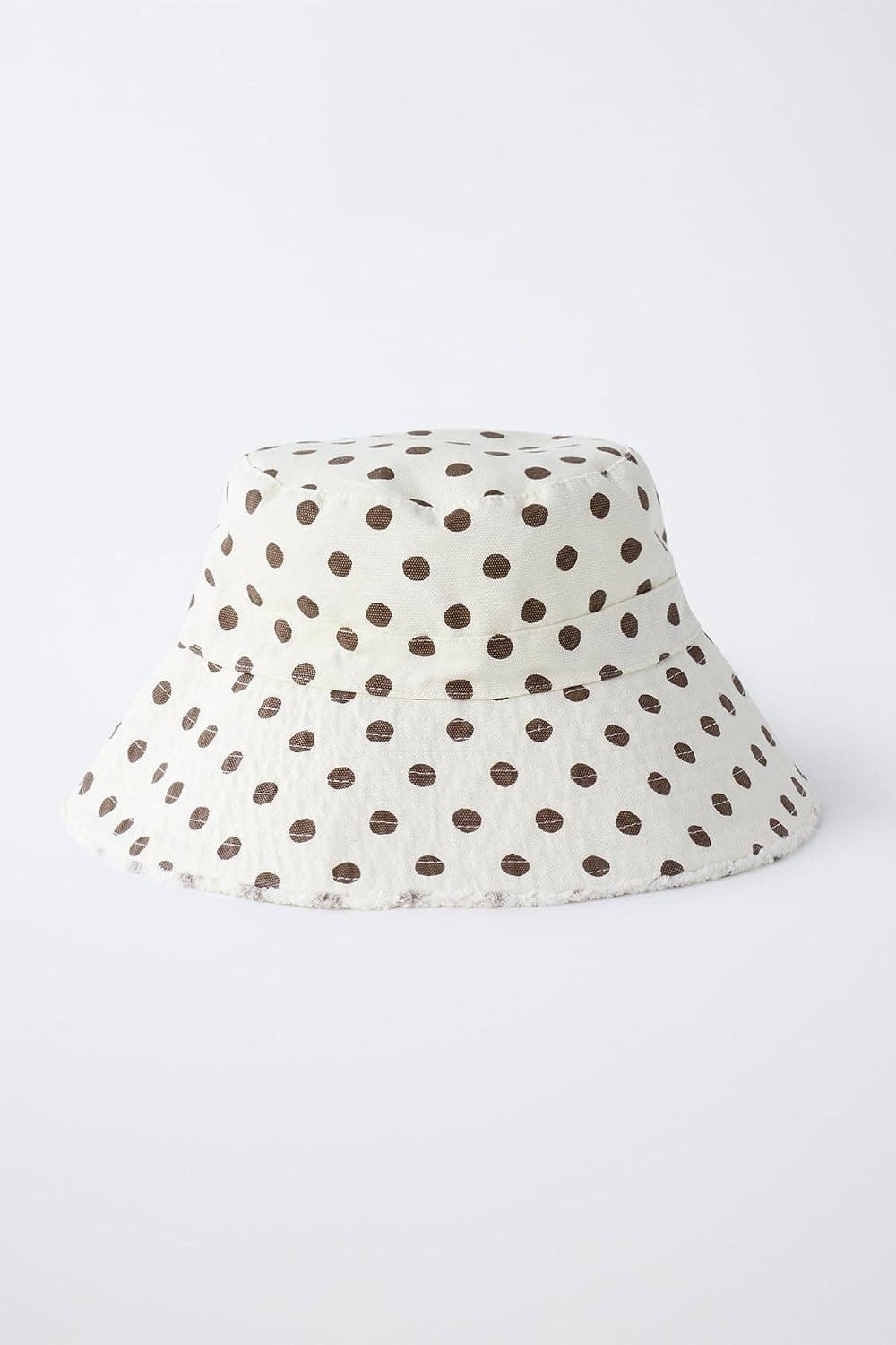 کلاه سطلی دخترانه Zara خالدار اکرو سایز 10-14 سال (56 cm) کلاه سطلی دخترانه Zara خالدار اکرو سایز 10-14 سال (56 cm)