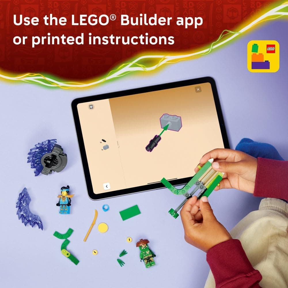 لگو NINJAGO ست اسباببازی مدل Nya vs. Mutation Monster Spinner 71849 لگو NINJAGO ست اسباببازی مدل Nya vs. Mutation Monster Spinner 71849