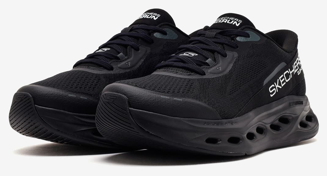 کفش دویدن مردانه Skechers مشکی MAX CUSHIONING GLIDE-STEP مدل 220421 BBK کفش دویدن مردانه Skechers مشکی MAX CUSHIONING GLIDE-STEP مدل 220421 BBK