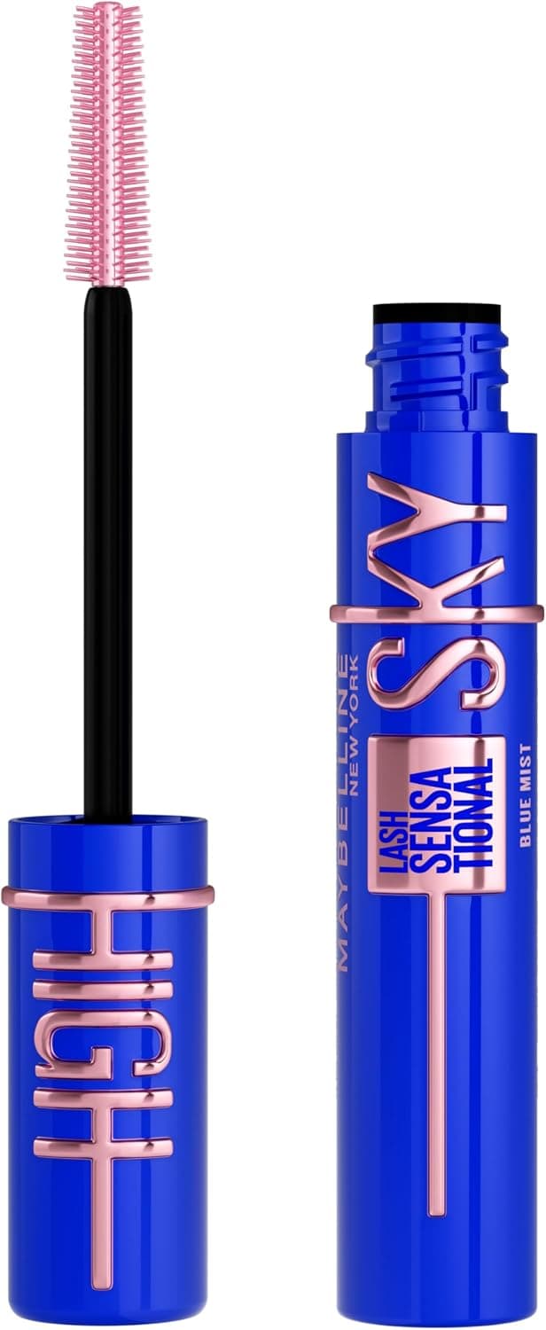 ریمل MAYBELLINE Lash Sensational Sky High آبی مدل Blue Mist ریمل MAYBELLINE Lash Sensational Sky High آبی مدل Blue Mist