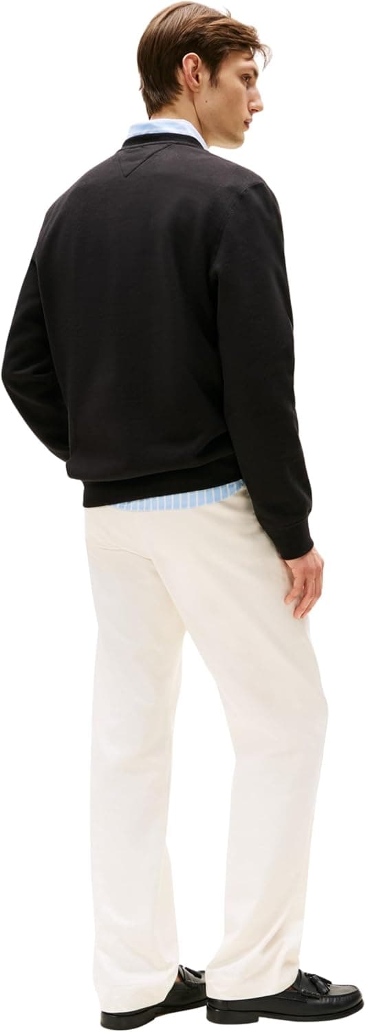 سویشرت مردانه Tommy Hilfiger یقه گرد فلیس Essential سویشرت مردانه Tommy Hilfiger یقه گرد فلیس Essential
