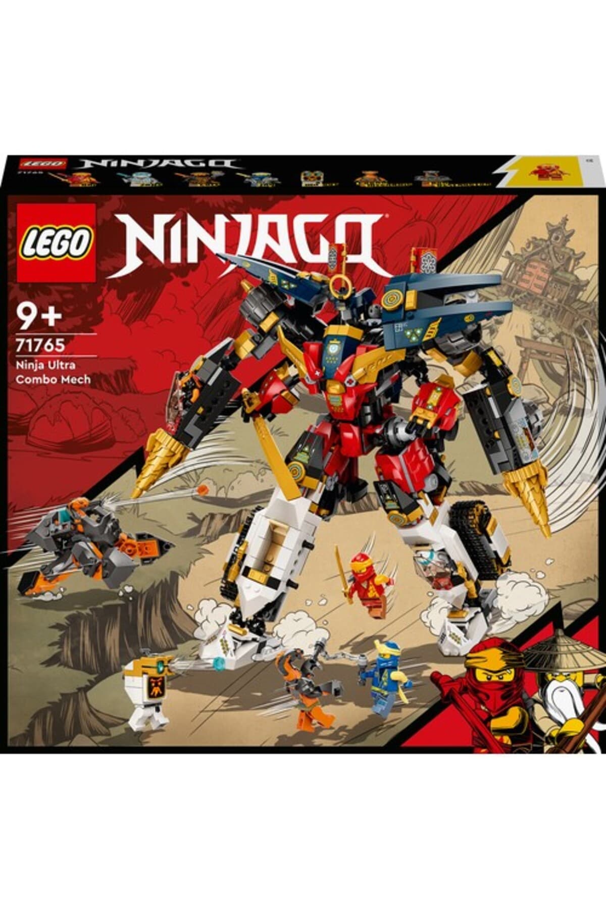 لگو Ninjago ربات کمبوی اولترا نینجا مدل 71765 1104 قطعه لگو Ninjago ربات کمبوی اولترا نینجا مدل 71765 1104 قطعه