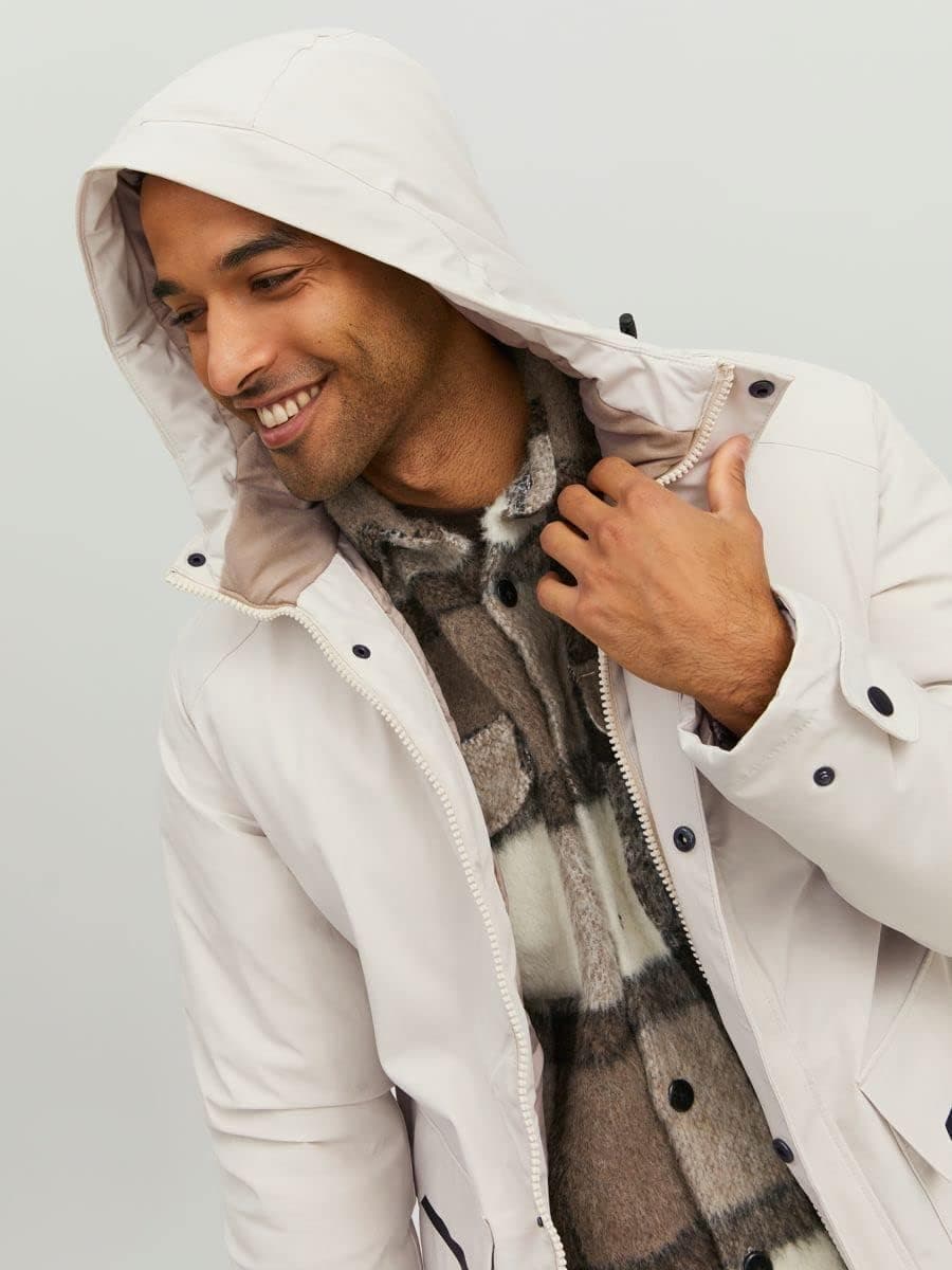 پارکا مردانه JACK & JONES مدل Jjetiko روزمره مشکی 12211896-BLACK پارکا مردانه JACK & JONES مدل Jjetiko روزمره مشکی 12211896-BLACK