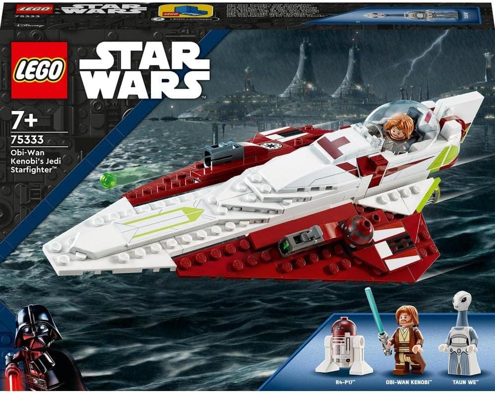 لگو Star Wars جنگنده Obi-Wan Kenobi's Jedi Starfighter مدل 75333 لگو Star Wars جنگنده Obi-Wan Kenobi's Jedi Starfighter مدل 75333