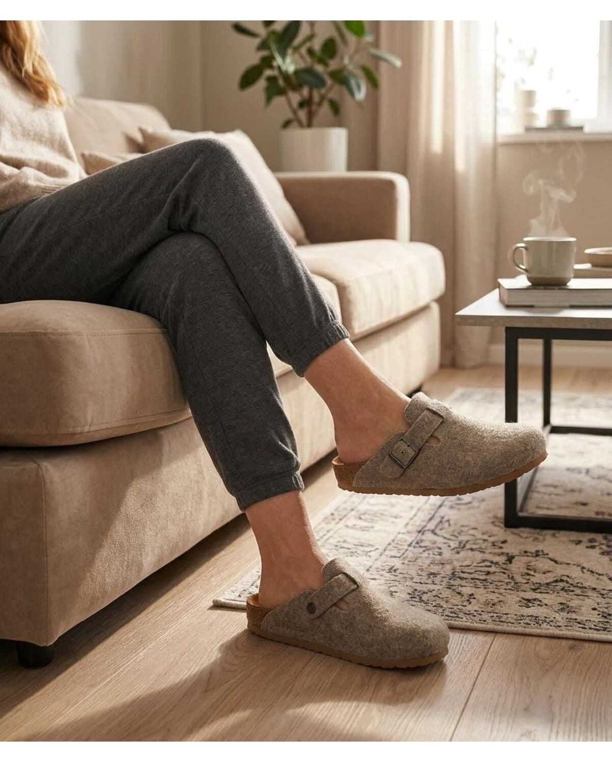 صابو خانگی یونیسکس YILDIZ SHOES وارداتی زمستانی جلوبسته ارتوپدی نمدی روزمره شتری صابو خانگی یونیسکس YILDIZ SHOES وارداتی زمستانی جلوبسته ارتوپدی نمدی روزمره شتری