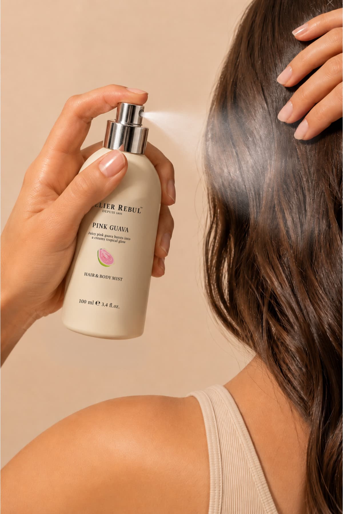 میست مو و بدن Atelier Rebul گواوای صورتی 100 ml میست مو و بدن Atelier Rebul گواوای صورتی 100 ml