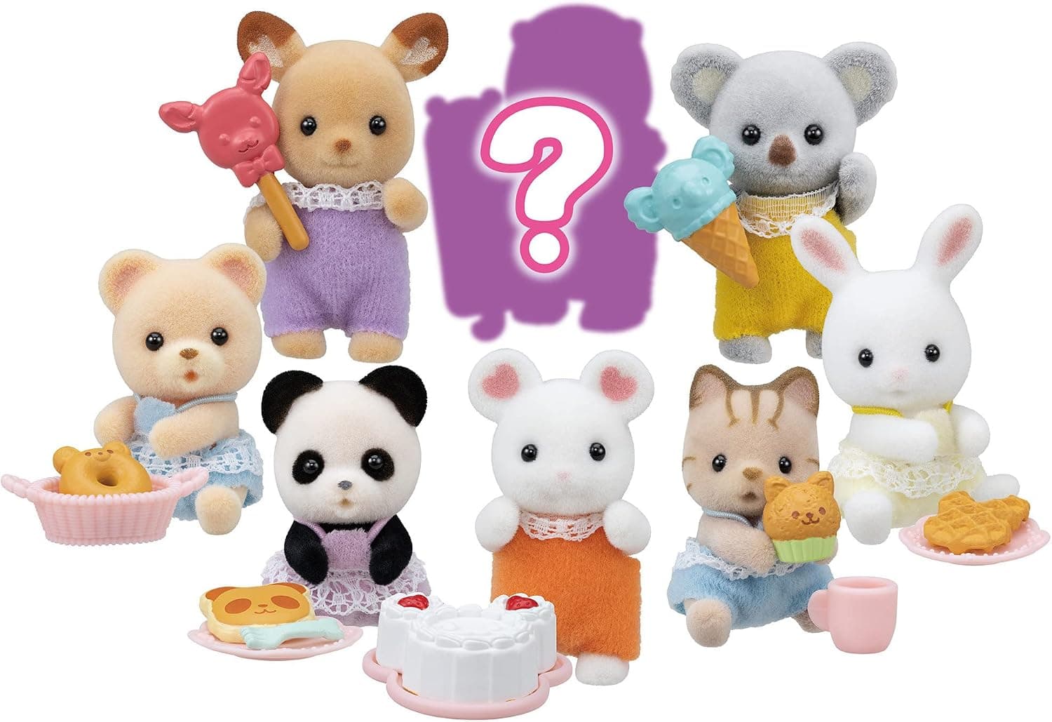 بستههای شانسی اسباببازی Calico Critters بستههای شانسی اسباببازی Calico Critters
