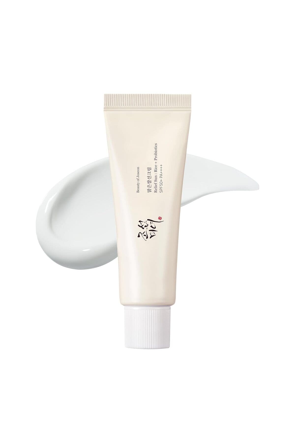 کرم ضدآفتاب روشنکننده Beauty of Joseon Relief Sun برنج و پروبیوتیک با فیلتر شیمیایی SPF 50 PA 50ml کرم ضدآفتاب روشنکننده Beauty of Joseon Relief Sun برنج و پروبیوتیک با فیلتر شیمیایی SPF 50 PA 50ml