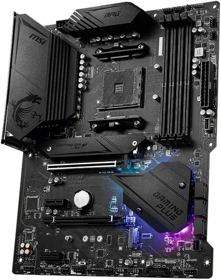 مادربورد گیمینگ MSI سوکت AMD AM4 مدل MPG B550 Gaming Plus 7C56-003R مادربورد گیمینگ MSI سوکت AMD AM4 مدل MPG B550 Gaming Plus 7C56-003R