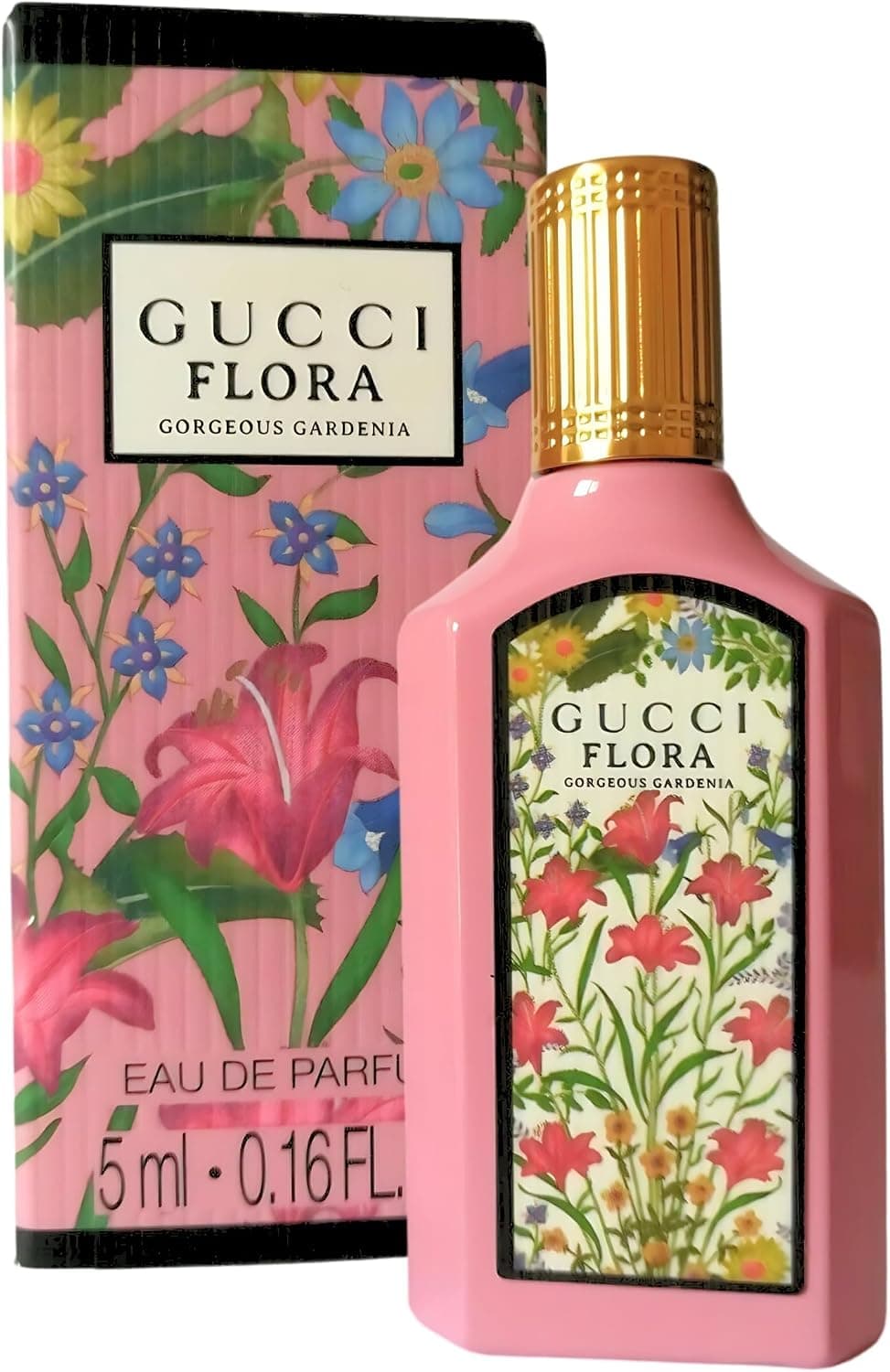 عطر زنانه Gucci Flora Gorgeous Gardenia ادو پرفیوم Mini Splash 0.16 fl oz عطر زنانه Gucci Flora Gorgeous Gardenia ادو پرفیوم Mini Splash 0.16 fl oz